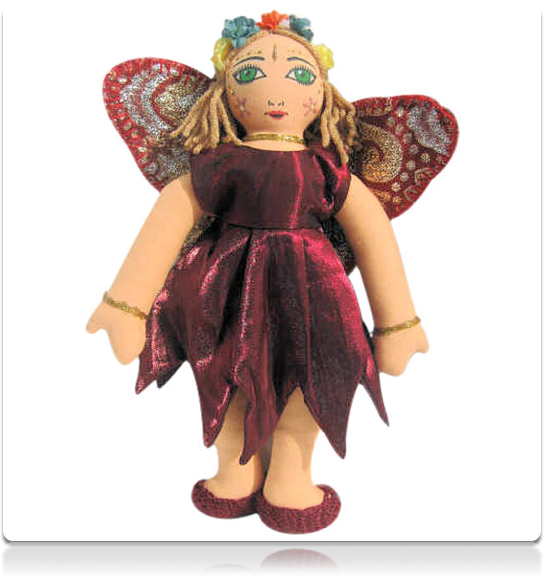 Mallika Flower Fairy Doll