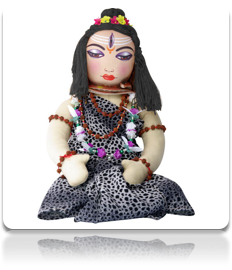 Large Shiva Doll (Tan)