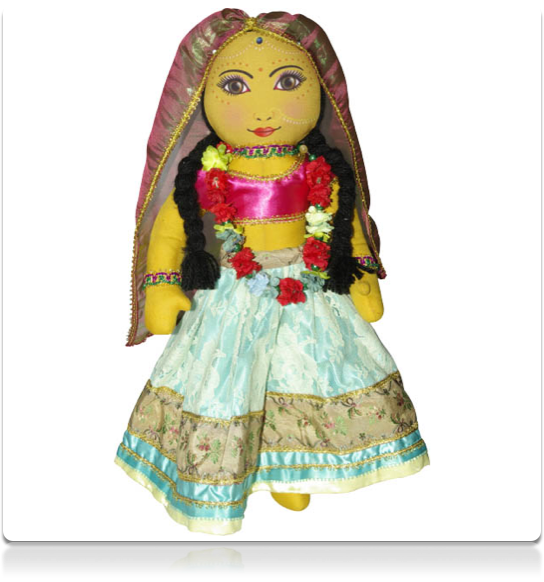 Medium Radha Doll
